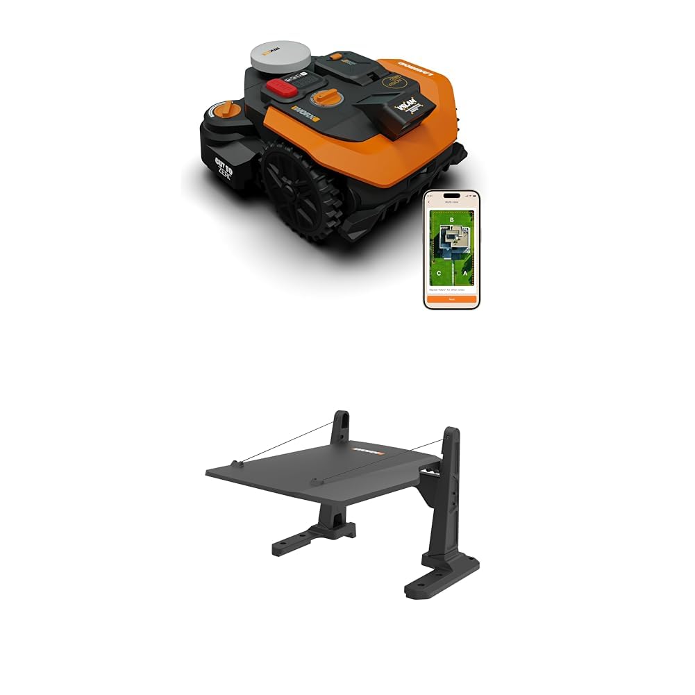 Worx Landroid Vision WR308E Mähroboter 800 m² Cloud RTK ohne Begrenzungskabel – Bild 2