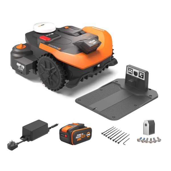 Worx Landroid Vision WR312E Mähroboter Cloud-RTK 1200 m²