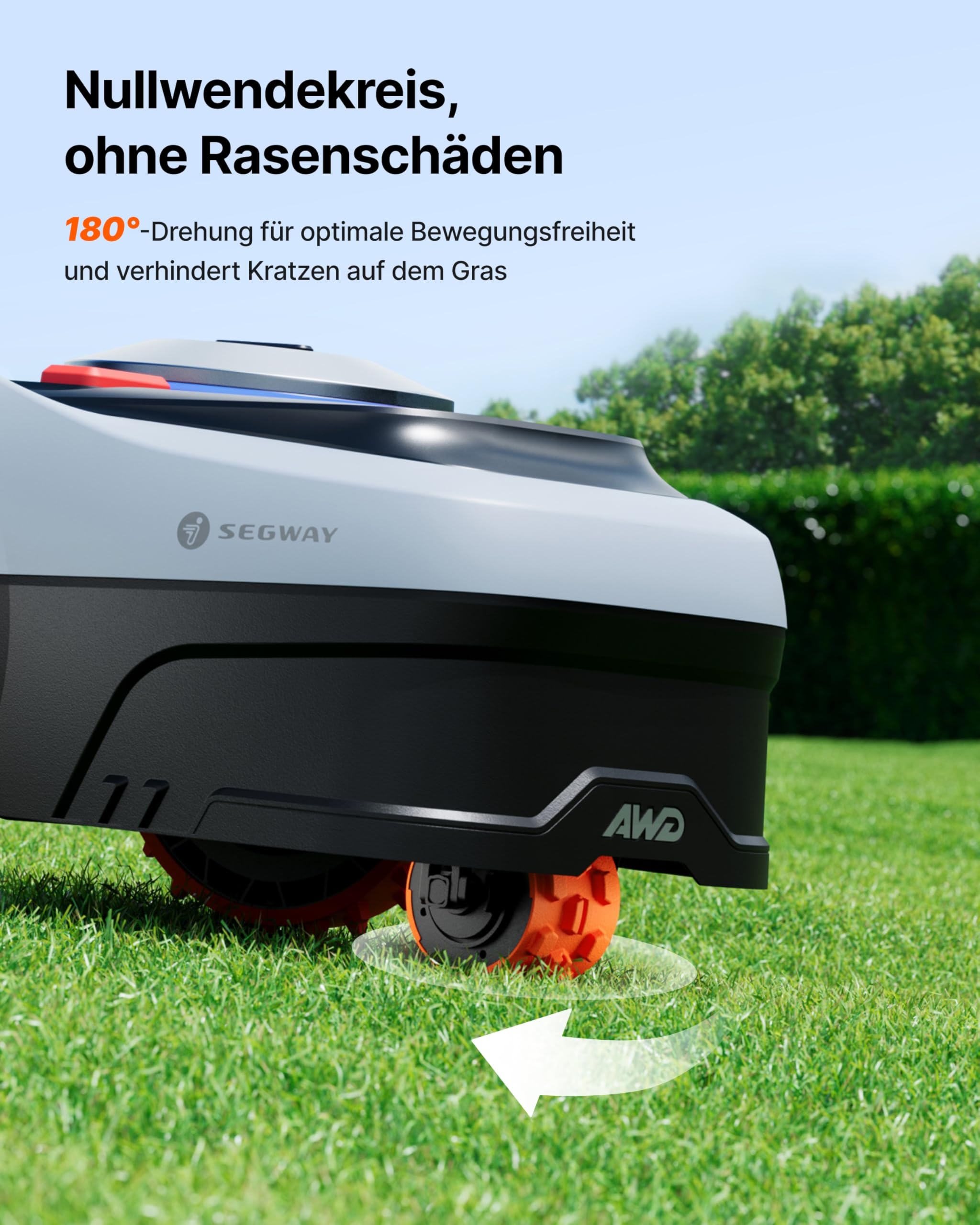 Navimow i208 AWD Mähroboter ohne Begrenzungskabel 800 m² – Bild 8