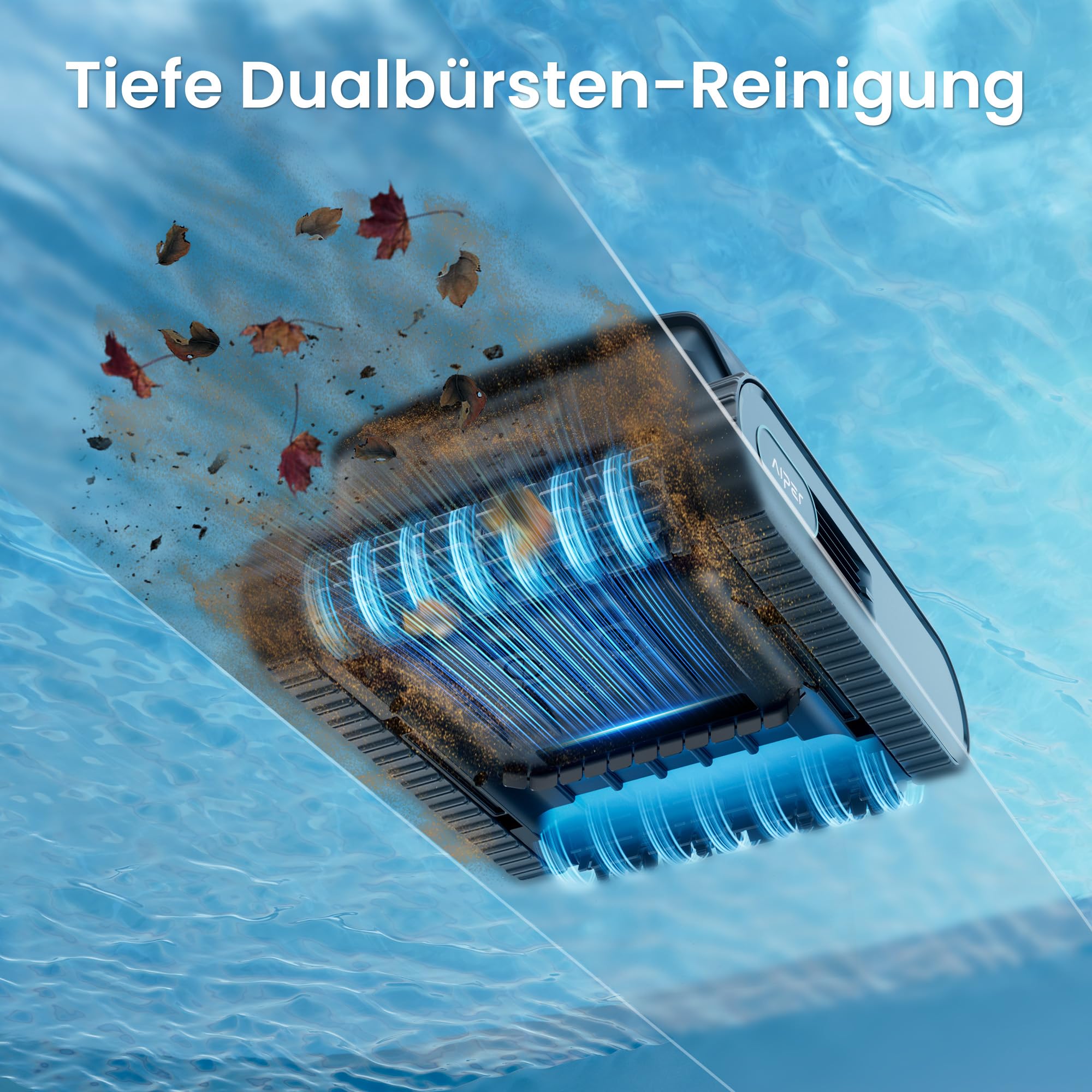 AIPER Scuba V3 Poolroboter mit KI-Kamera, kabellos – Bild 7