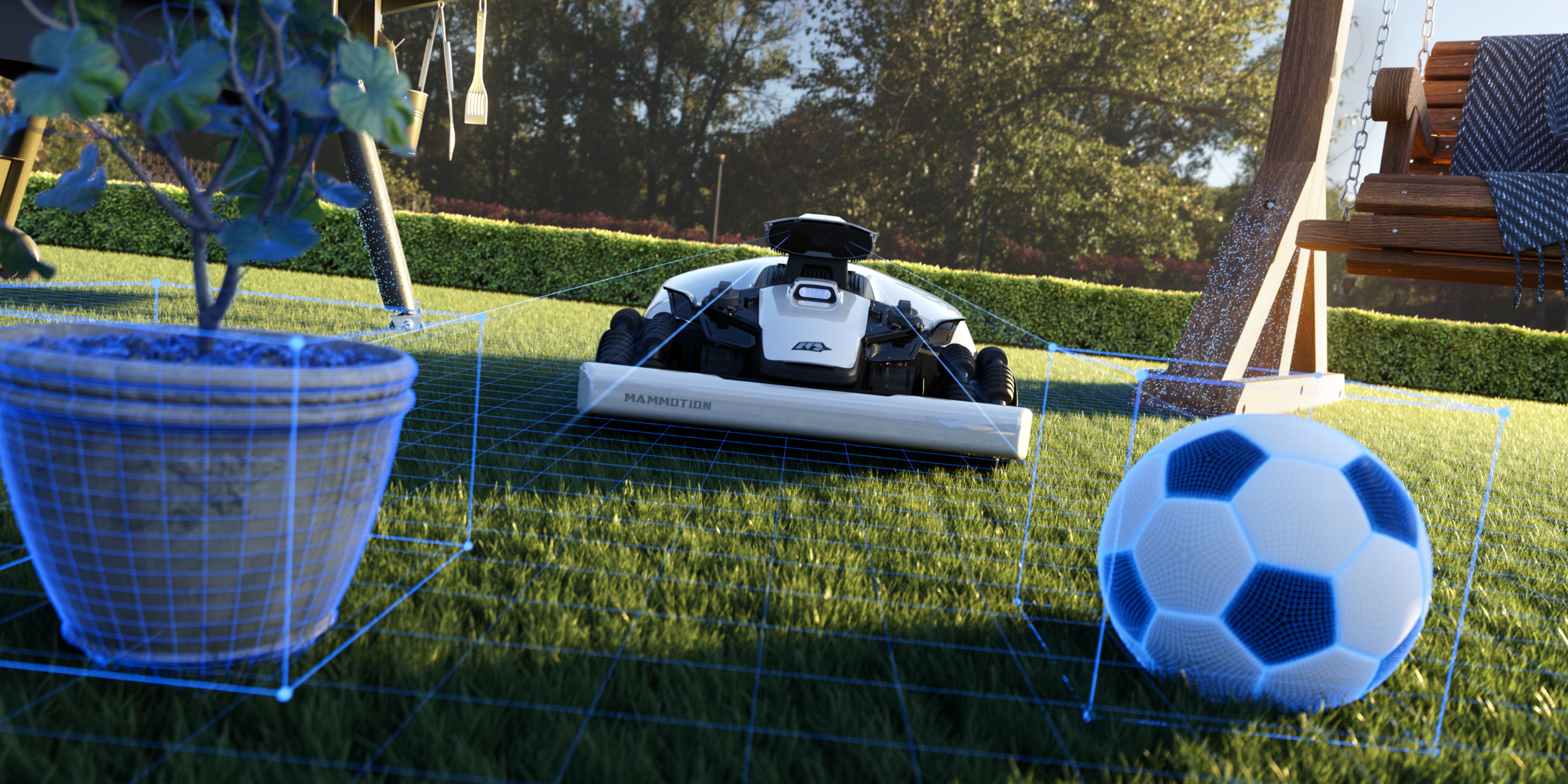 Mammotion LUBA mini 2 AWD 1000 m² Mähroboter ohne Begrenzungskabel – Bild 14