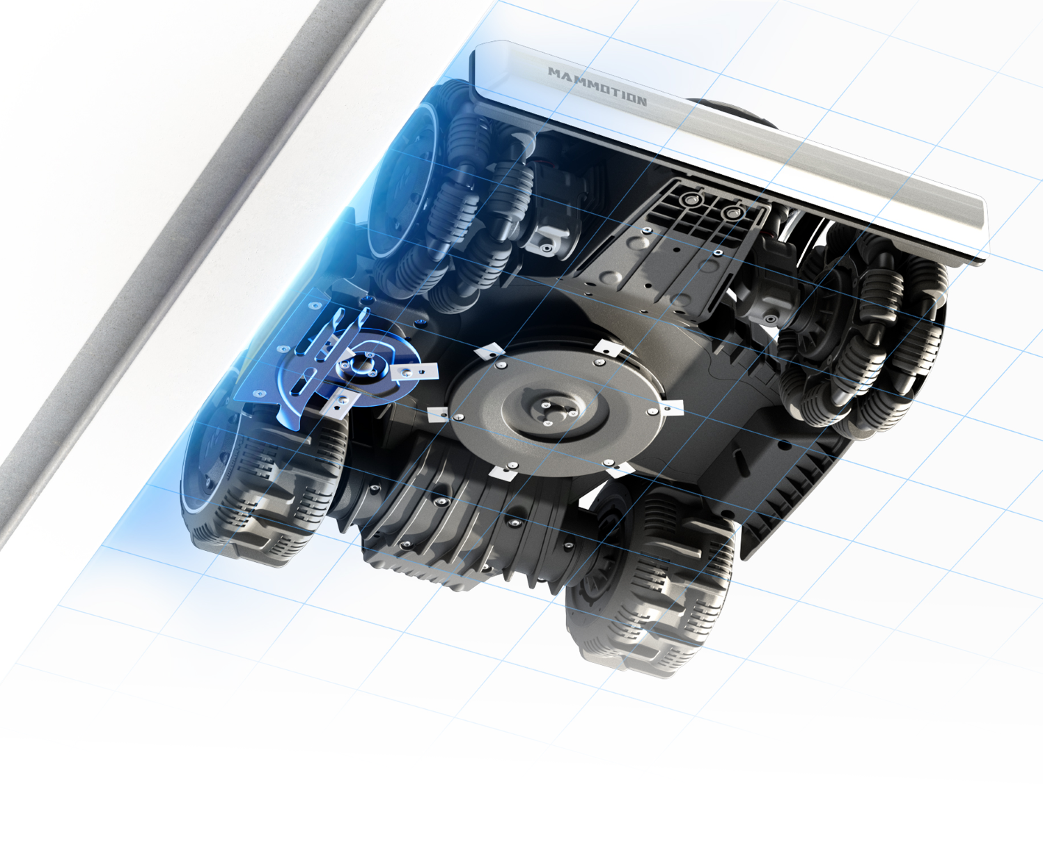 Mammotion LUBA mini 2 AWD 1000 m² Mähroboter ohne Begrenzungskabel – Bild 8