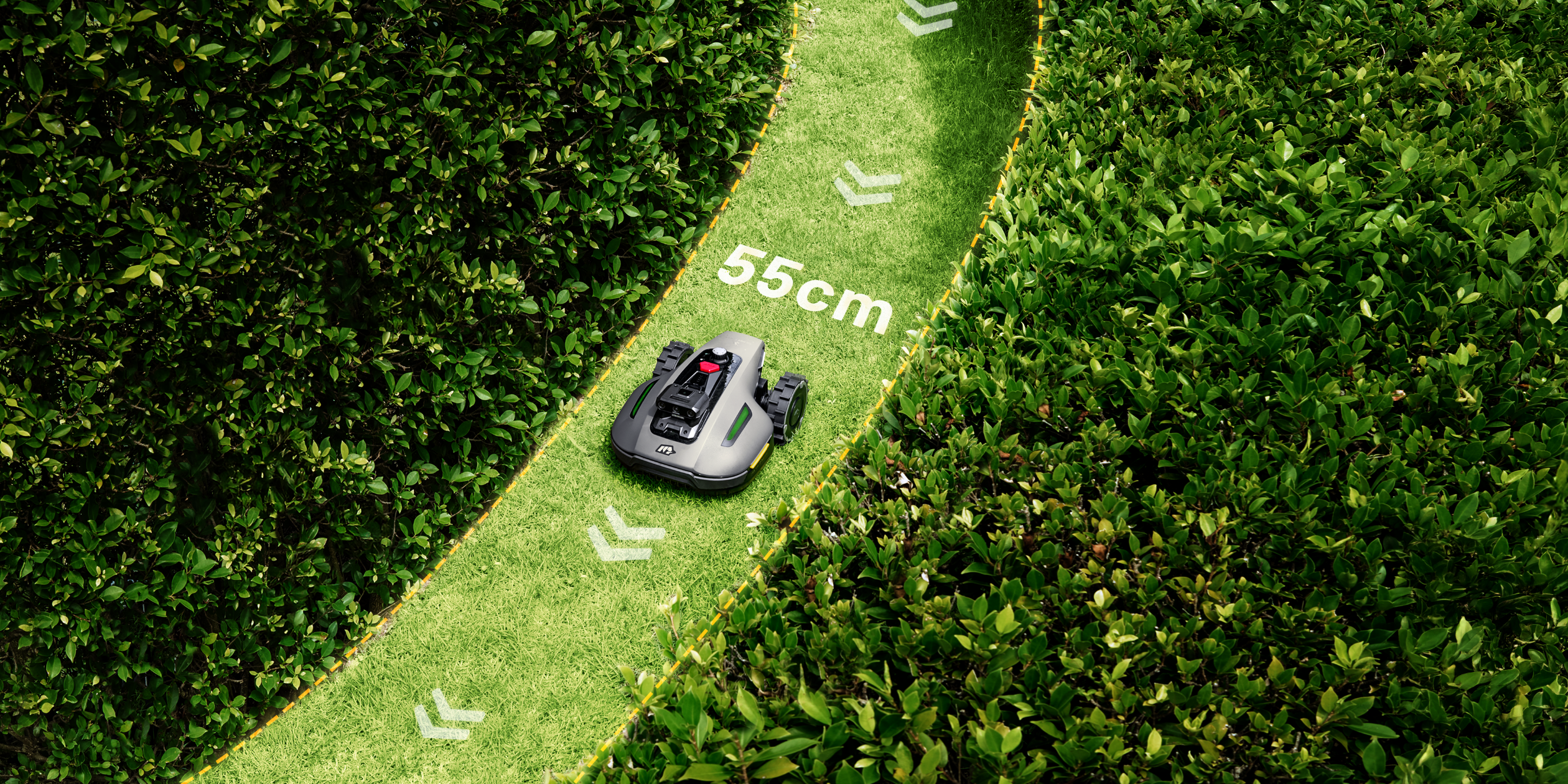 Mammotion YUKA mini 2 Mähroboter 800 m² ohne Begrenzungskabel – Bild 9