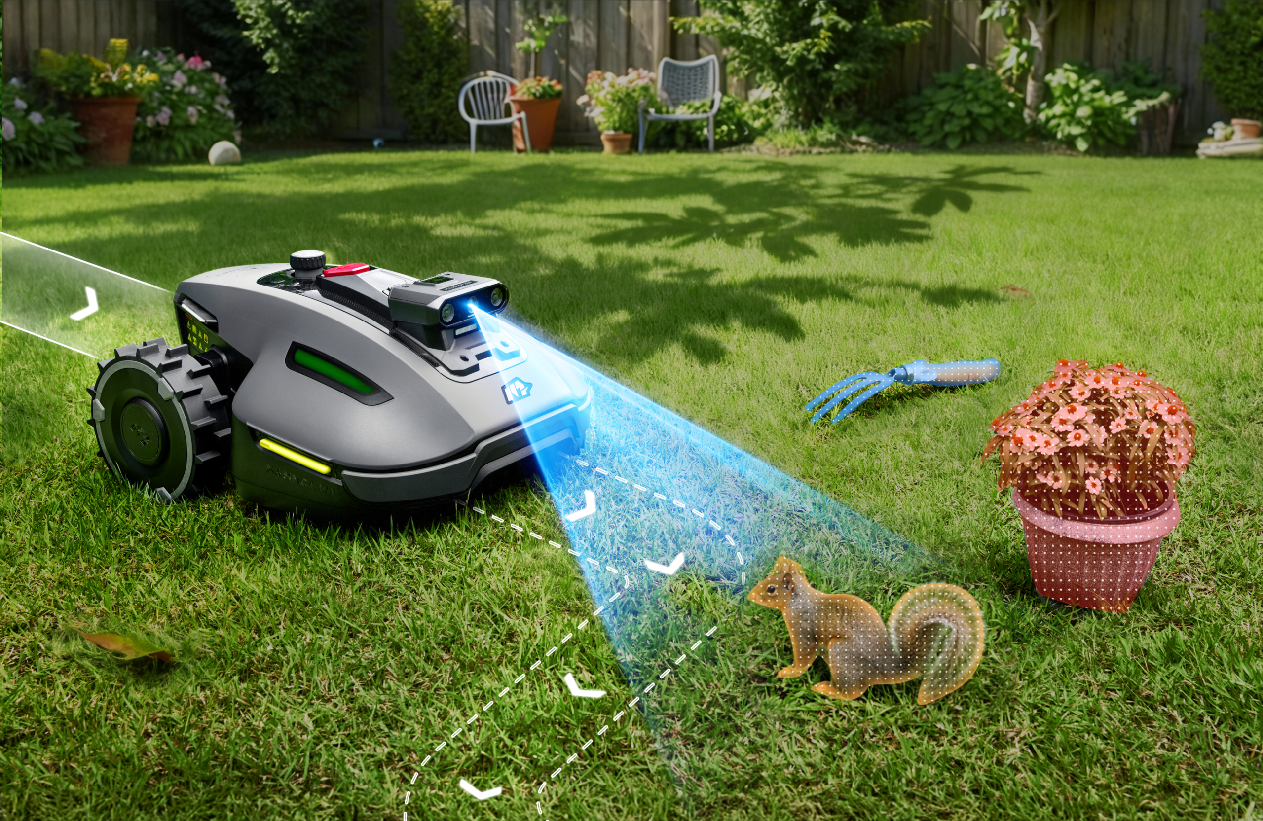Mammotion YUKA mini 2 Mähroboter 800 m² ohne Begrenzungskabel – Bild 5